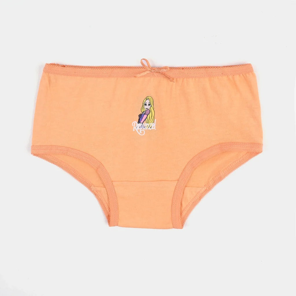 Girls Cotton Jersey Panties Pack of 2 | Barbie Design Red & Peach