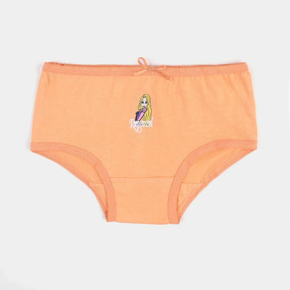 Girls Cotton Jersey Panties Pack of 2 | Barbie Design Red & Peach