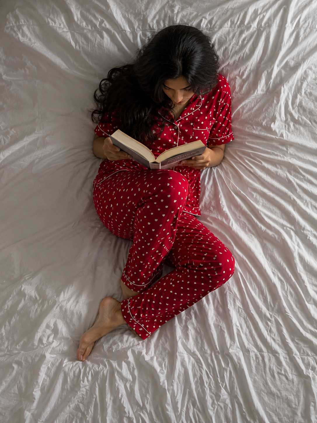 Nightwear - Front Open - Red