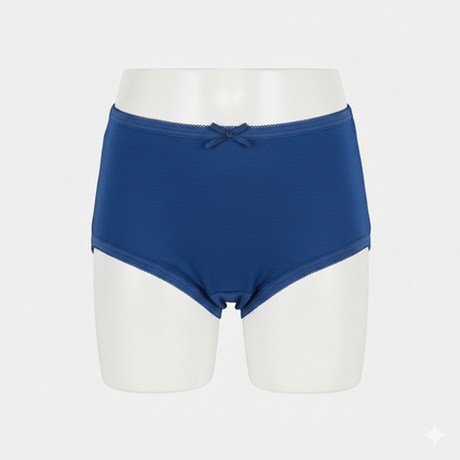 Girls Cotton Jersey Panties | Pack of 2 | Basic-Navy&Pink