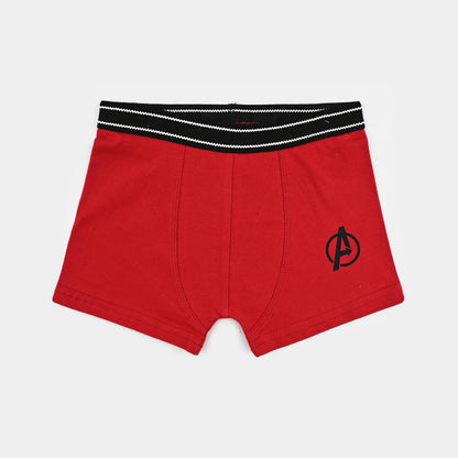Boys Cotton Jersey Boxer Pack of 2 | Avengers Design Multi & Red