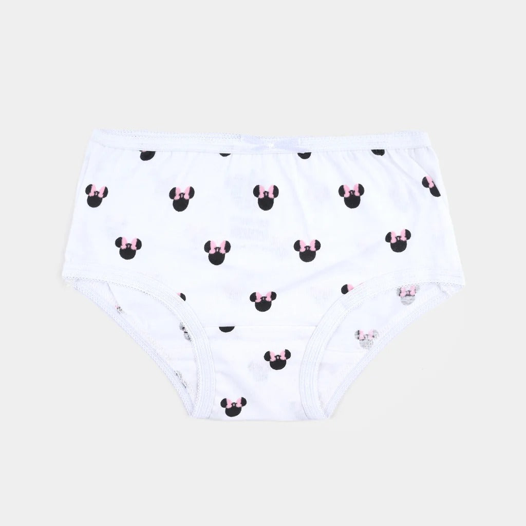 Girls Cotton Jersey Panties - Pack of 2 | MinnieMouse Desing-Blue&white