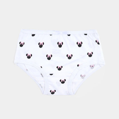 Girls Cotton Jersey Panties - Pack of 2 | MinnieMouse Desing-Blue&white