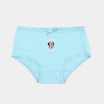 Girls Cotton Jersey Panties - Pack of 2 | MinnieMouse Desing-Blue&white