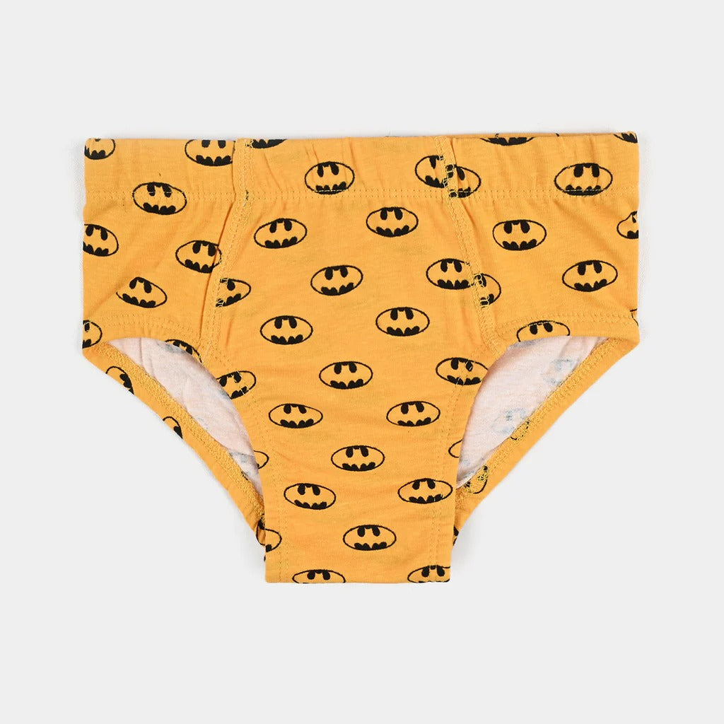 Boys Cotton Jersey Brief-Pack of 2 | Spiderman Desing Citrus&Black